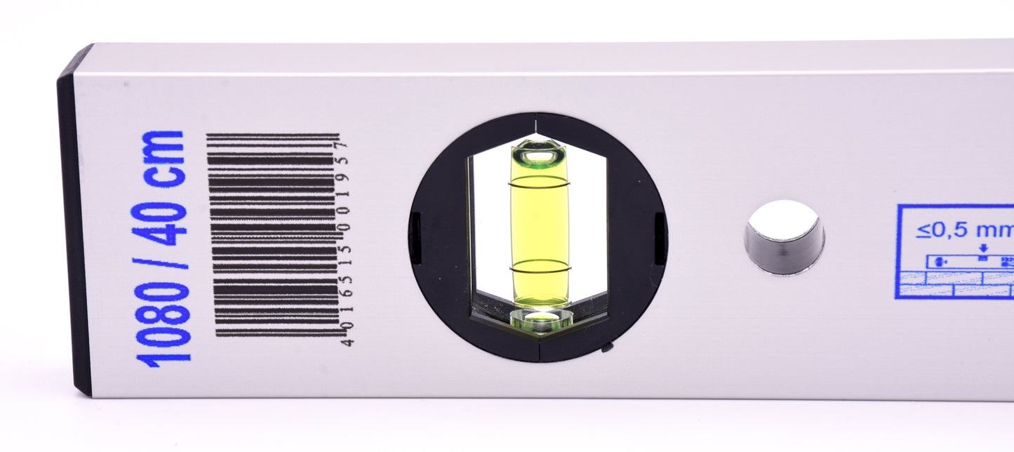 Wasserwaage "ECO", silberfarbig eloxiert