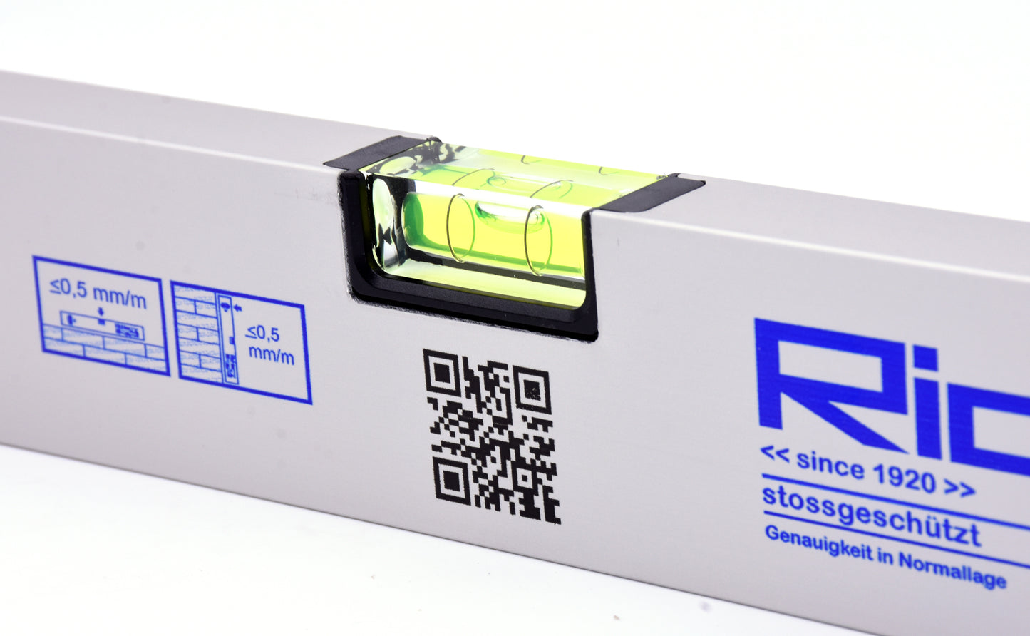 Wasserwaage "ECO", silberfarbig eloxiert