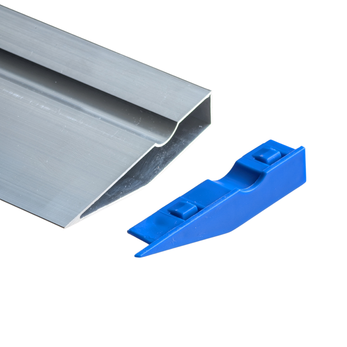 Aluminium Trapez-Kardätsche – Professionelles Abziehprofil in Trapezform für exakte Estrich- und Putzarbeiten