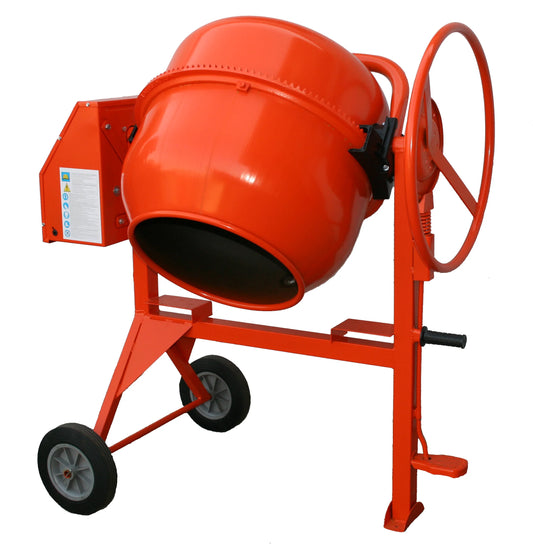 Betonmischer HRB190 mit Handrad mit und Fußbremse