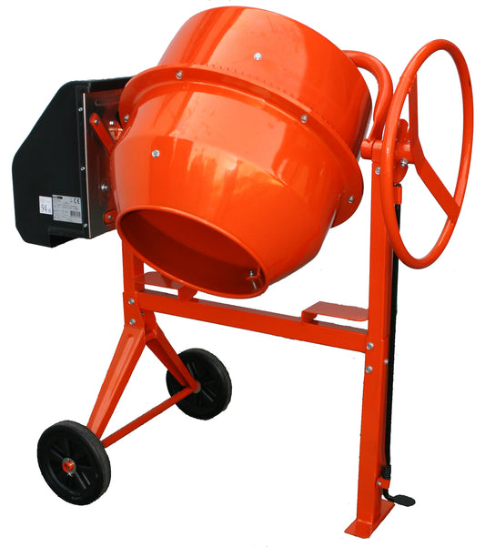 Betonmischer HRB125 mit Handrad und Fußbremse