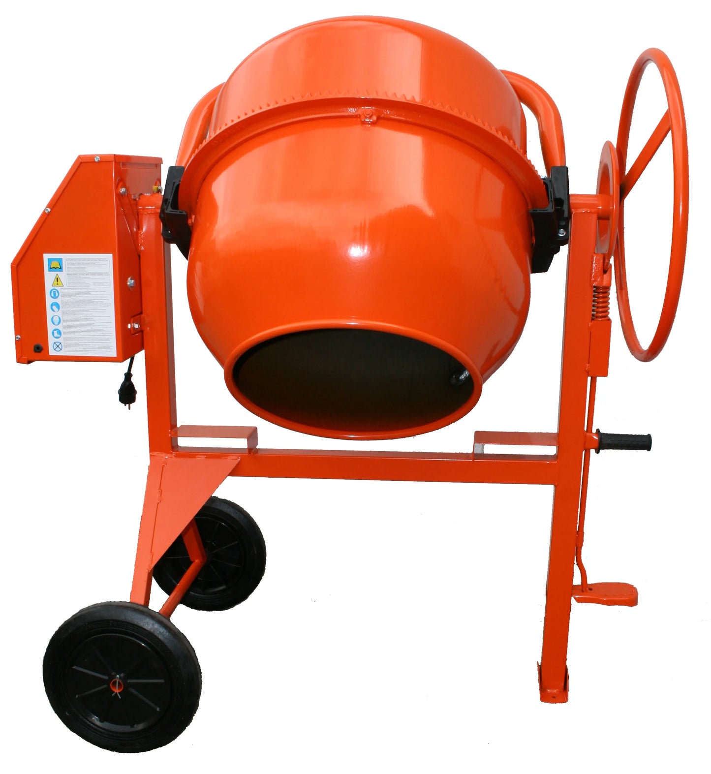 Betonmischer HRB180 mit Handrad und Fußbremse